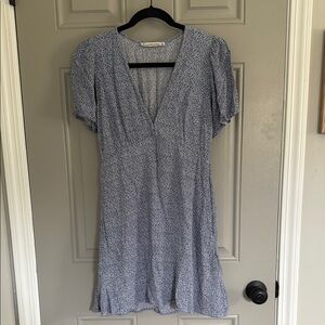 Abercrombie Floral Blue Dress